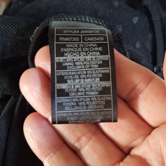 Vintage Y2K Betsey Johnson Black Lace Slip Dress. Womens size S/M - Picture 10 of 11